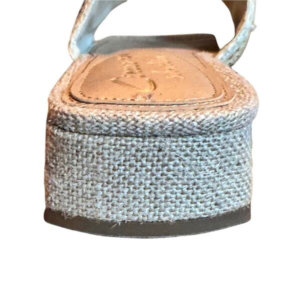 Circus NY Sunflower Embellished Raffia Slide Sandals - Picture 4 of 10